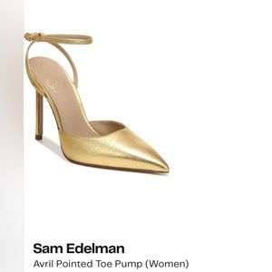 Sam Edelman Gold Heels